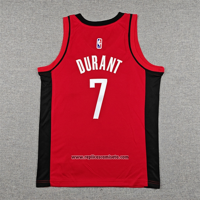 Camiseta Nino Houston Rockets Kevin Durant NO 7 Icon 2025-26 Rojo